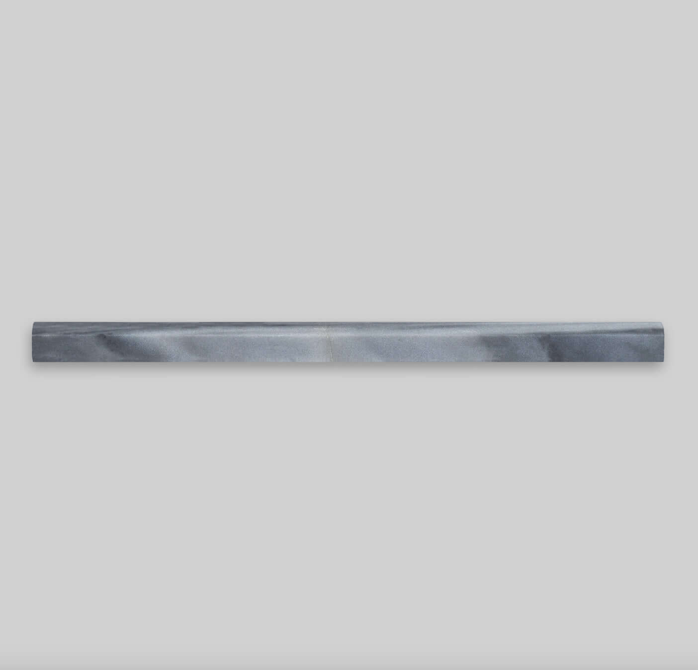 3/4”x12”, 3/4  Bardiglio Bullnose Liner Polished