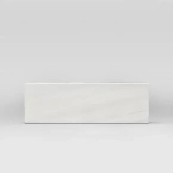 3x12 Oriental White Marble Tile