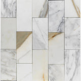 3X6 Calacatta Gold Italian Marble Tile Polished / Honed
