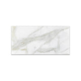 3X6 Calacatta Gold Italian Marble Tile Polished / Honed