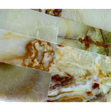 3x6 Green Onyx Polished Subway Tiles