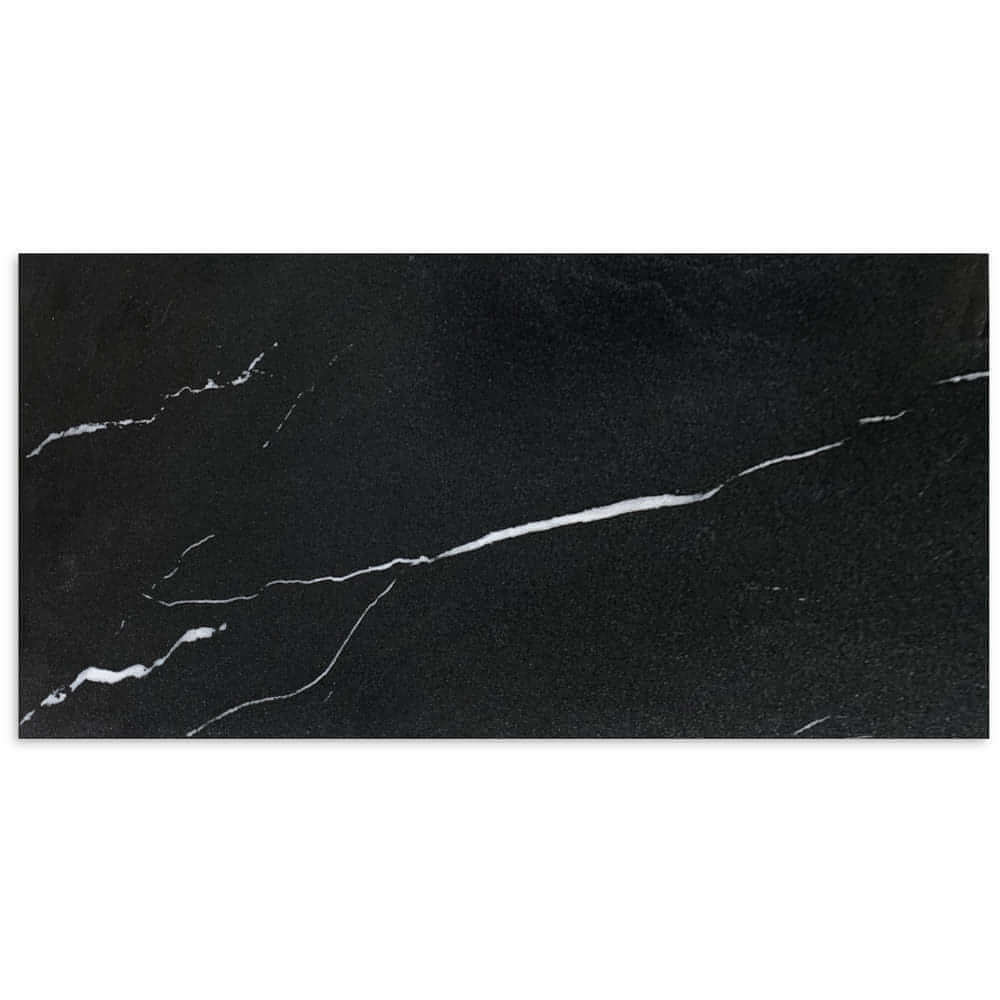 3x6 Nero Marquina Subway Marble