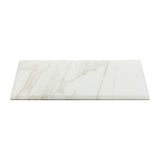 4x12 Calacatta Gold Italian Marble Wide Bevel Subway Tile Honed
