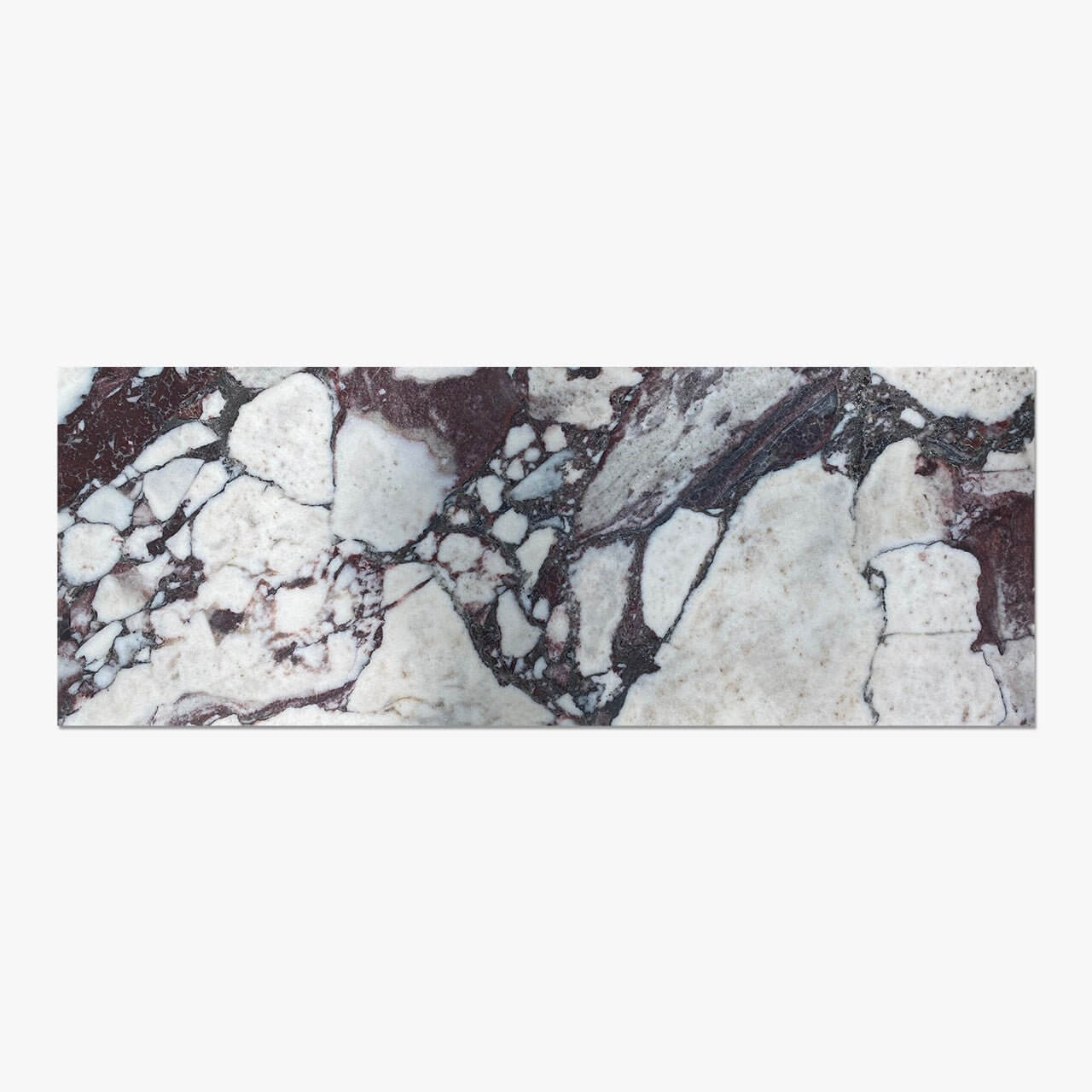 4x12 Calaacatta Violet Purple Marble Tile