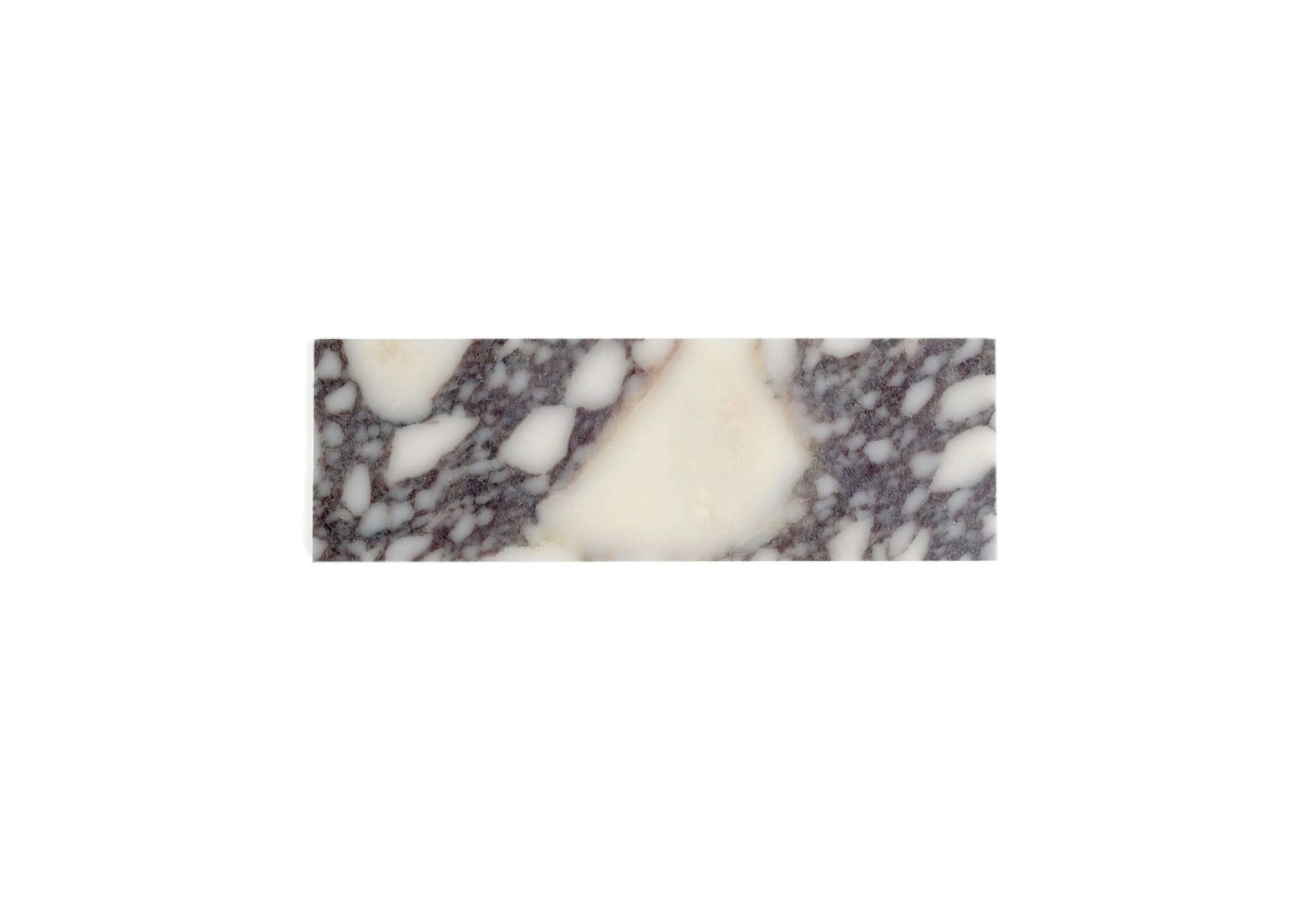 4x12 Calaacatta Violet Purple Marble Tile