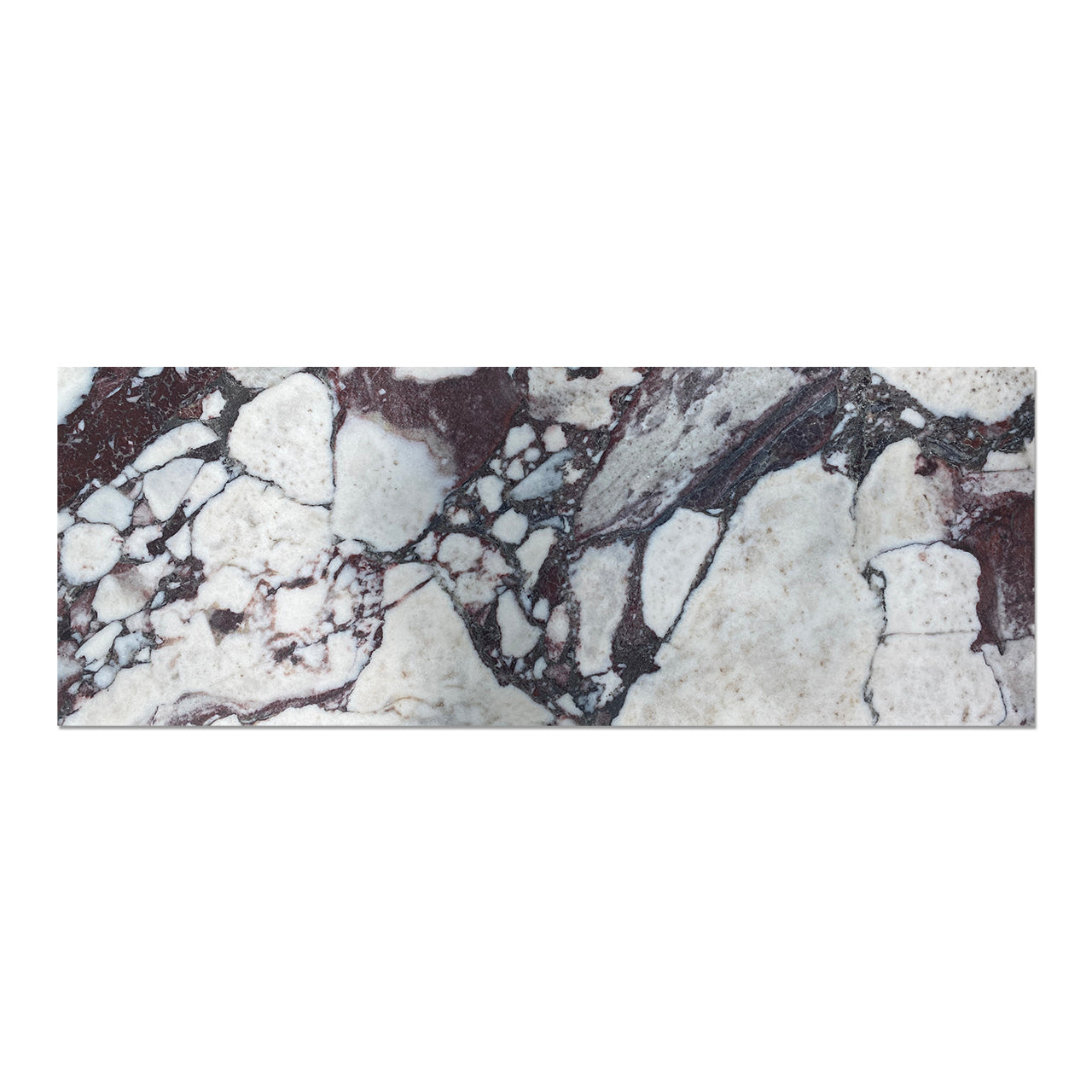 Calacatta Viola Marble 4x12 Tile Honed