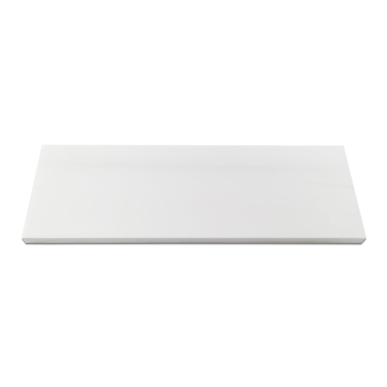 4x12 Bianco Dolomite Marble Subway Tile Honed