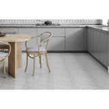 5/8 x 5/8 Calacatta Gold Marble Mosaic Tile on 12x12