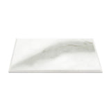 6x12 Calacatta Gold Italian Marble Wide Bevel Subway Tile Polished