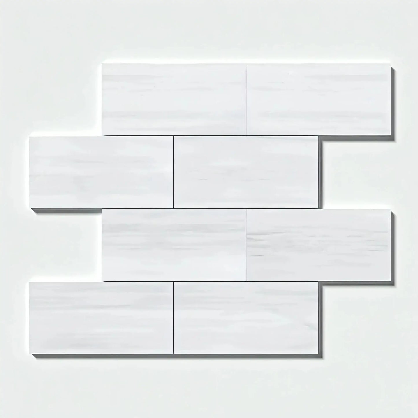 6x12 Bianco Dolomite Marble