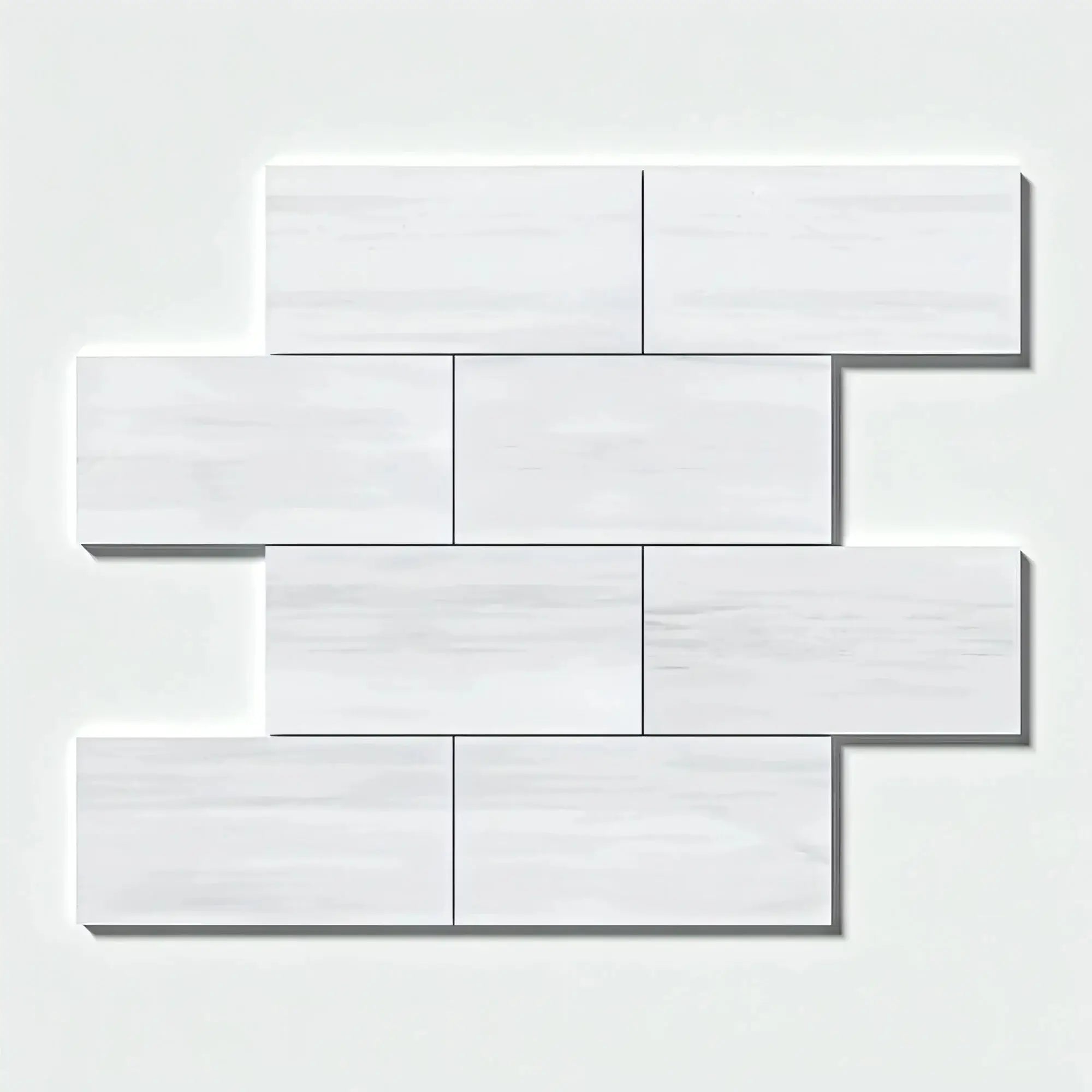 6x12 Bianco Dolomite Marble