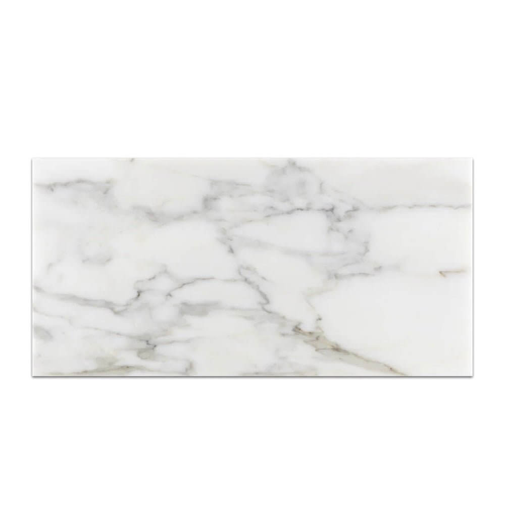 6X12 Calacatta Gold Subway Marble Tile
