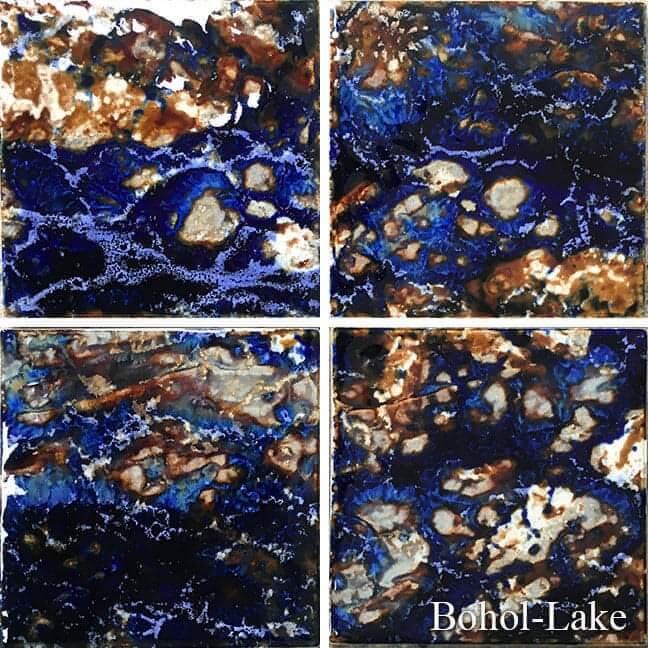 Fujiwa 6x6 Bohol Lake Glossy Pool Tile