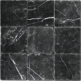 6X6 Nero Marquina Tumbled