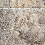 9x24 Silver Travertine XL Ledger Panel
