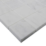 Carrara White Italian Marble 2" x 2" Mosaic Tile Honed