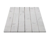 Carrara White Italian Marble 2" x 2" Mosaic Tile Polished