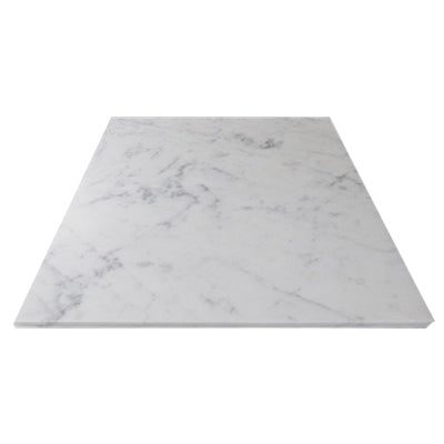 Carrara White Italian Marble 36" x 36" Tile Honed