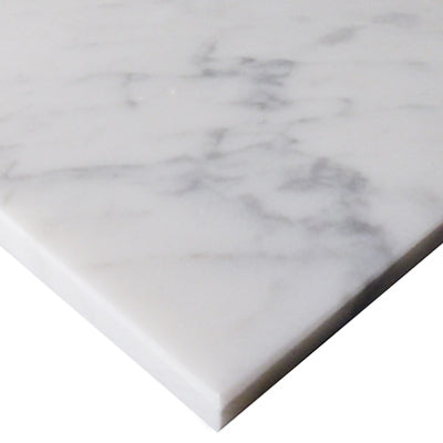 Carrara White Italian Marble 36" x 36" Tile Polished