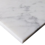 Carrara White Italian Marble 36" x 36" Tile Honed