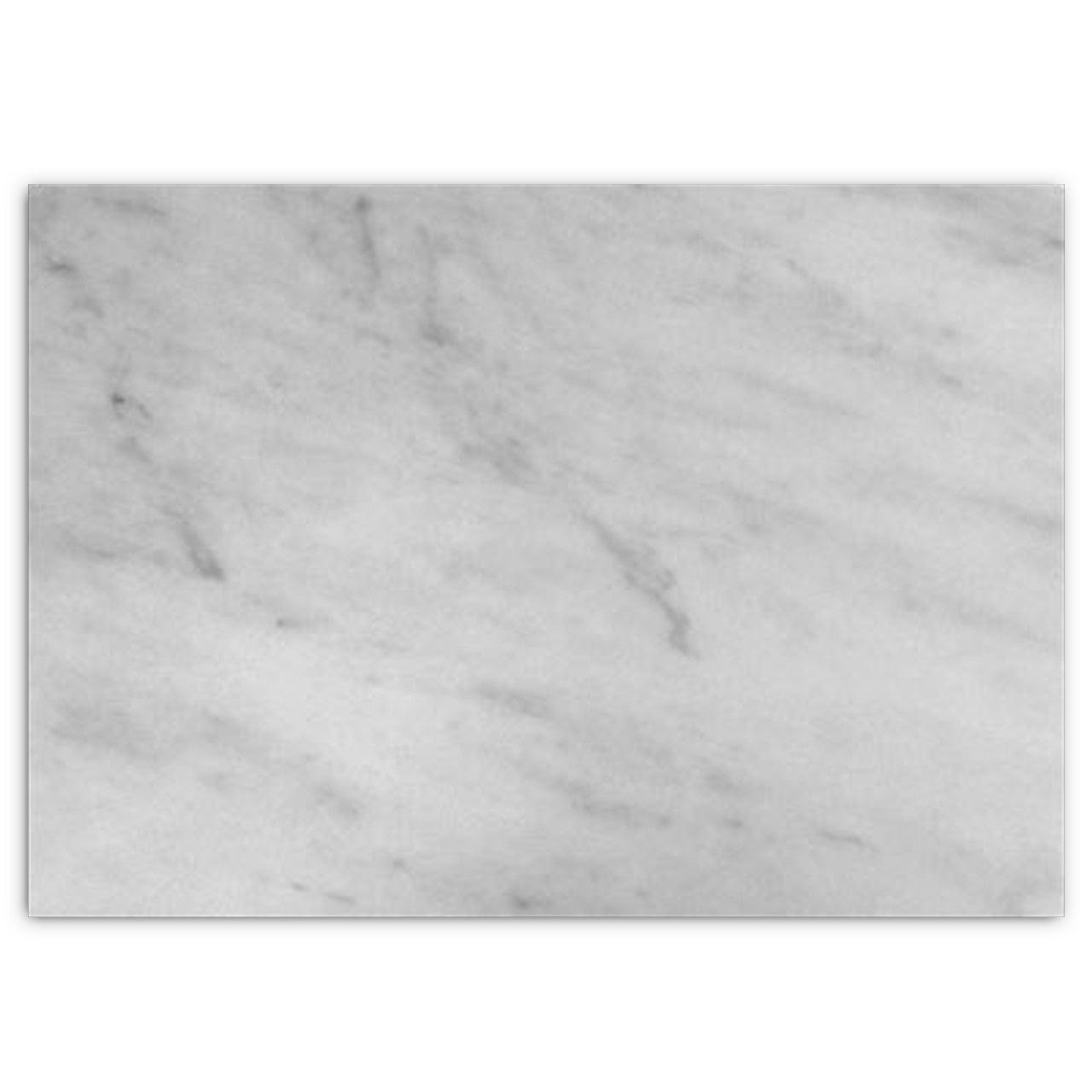 Carrara White Italian Marble 3/4" Thickness Slab Honed
