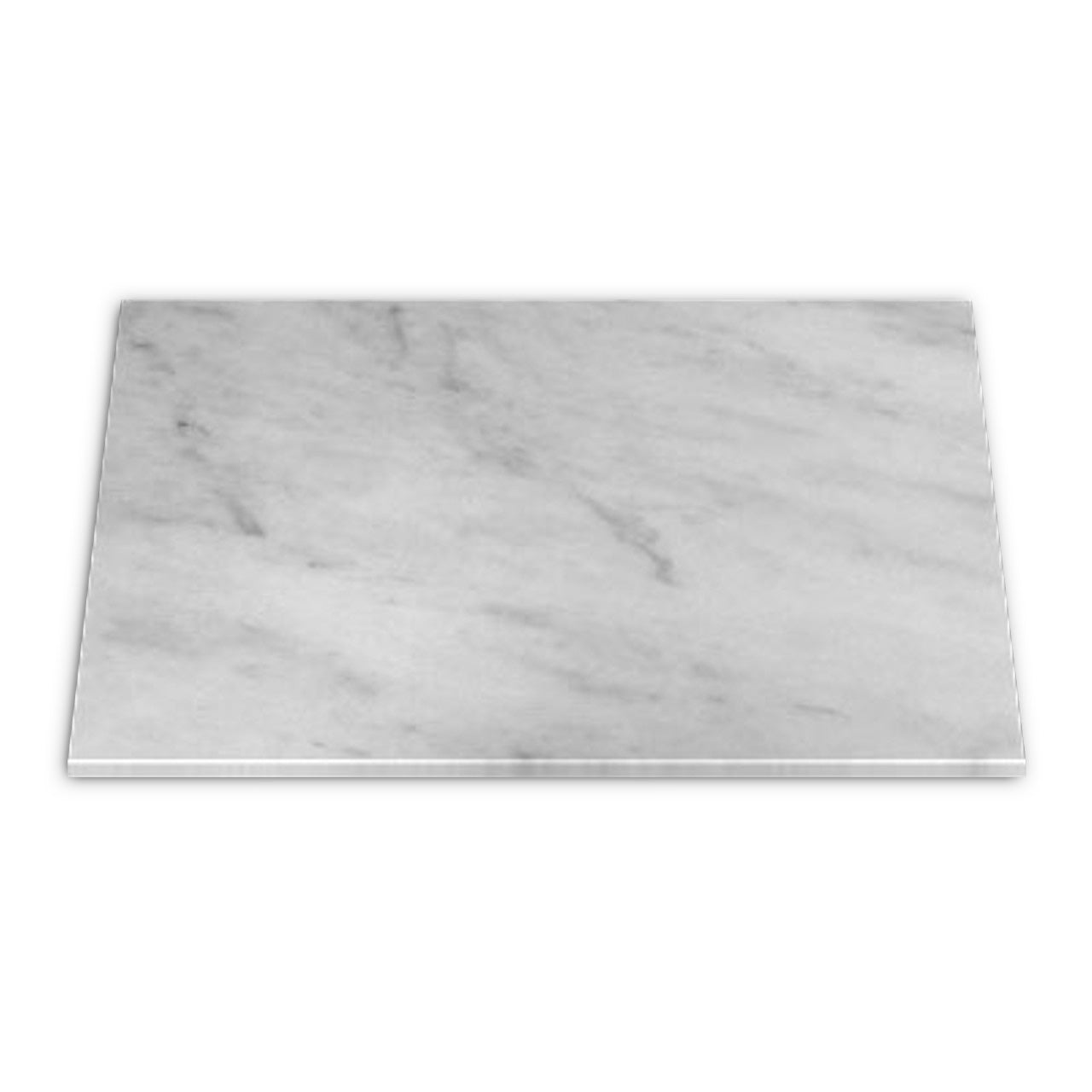 Carrara White Italian Marble 3/4" Thickness Slab Honed