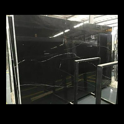 Black Nero Marquina  3/4" Marble Slab Polished