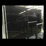 Black Nero Marquina  3/4" Marble Slab Polished