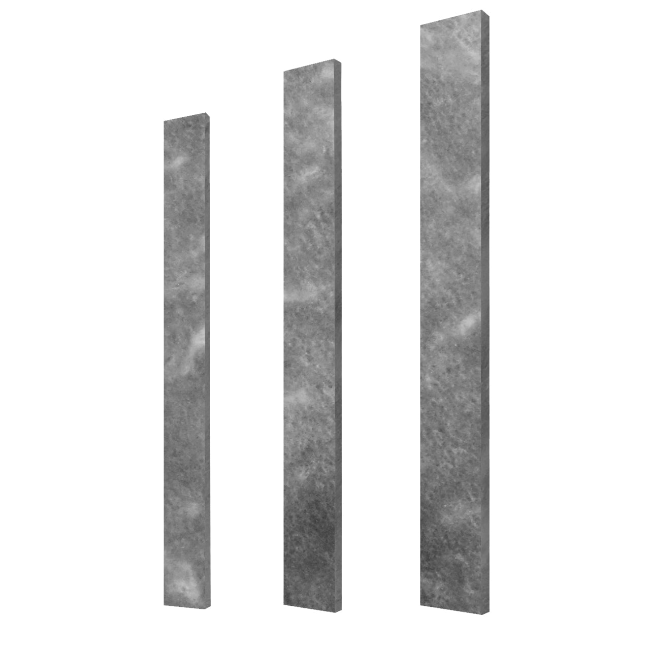 Bardiglio Gray Marble 5" x 36" Door Threshold Saddle Honed