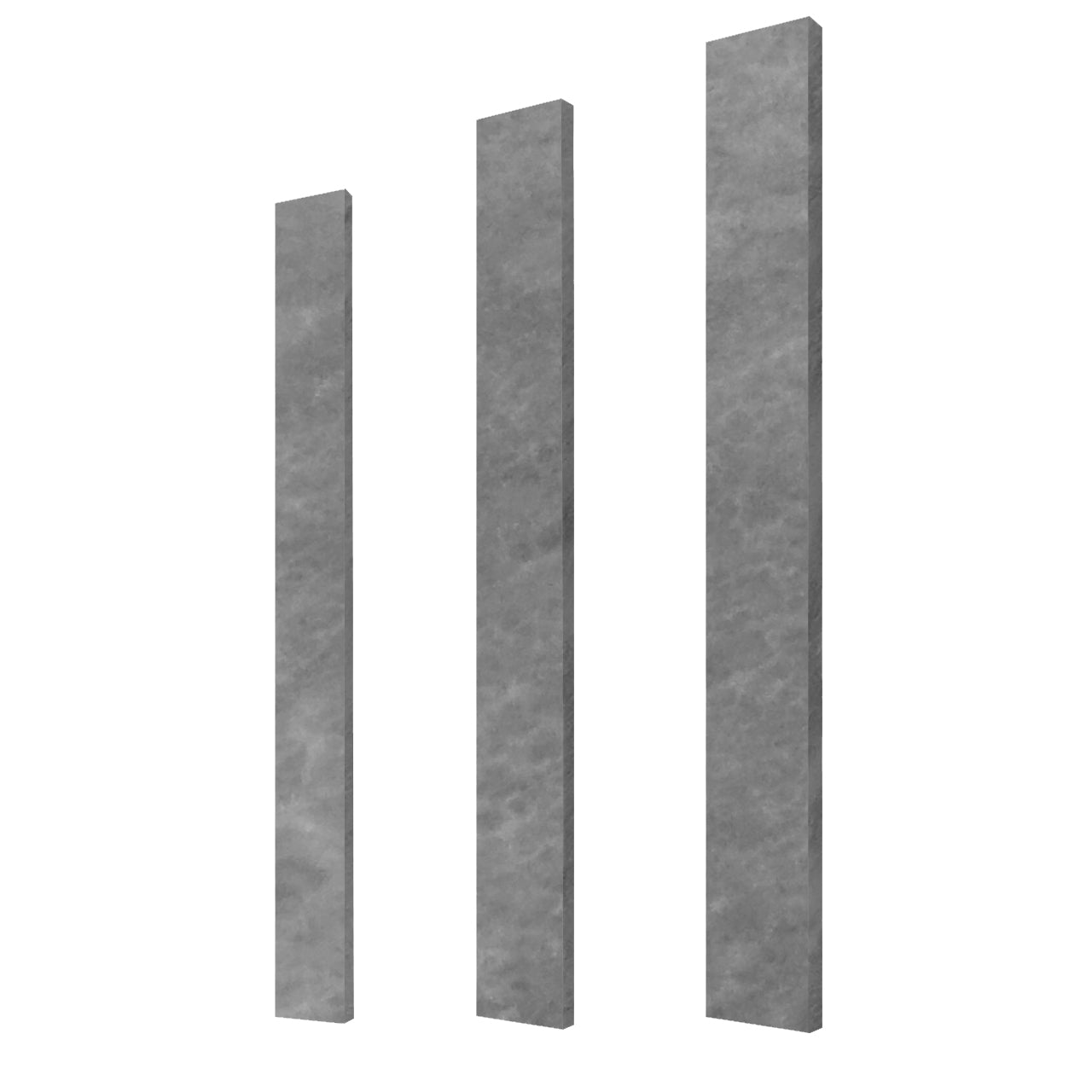 Bardiglio Gray Marble 6" x 48" Door Threshold Saddle Honed