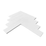 Bianco Dolomite Marble 2" x 8" Herringbone Mosaic Tile Honed