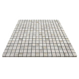 Calacatta Gold Marble 5/8x5/8 Mosaic Tile Polished