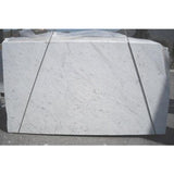 Carrara White Italian Marble 3/4" Thickness Slab Honed