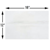 12x18 Bianco Dolomite Marble Tile Polished