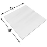 18x18 Bianco Dolomite Marble Tile Polished