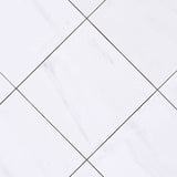 18x18 Bianco Dolomite Marble Tile Polished