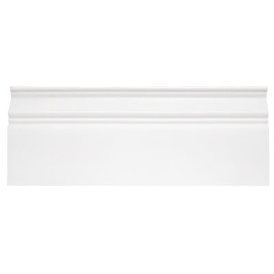 Bianco Dolomite Marble Baseboard Molding Honed
