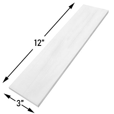 3x12 Bianco Dolomite Marble Subway Tile Polished