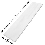 3x12 Bianco Dolomite Marble Subway Tile Polished