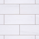 3x9 Bianco Dolomite Marble Subway Tile Polished