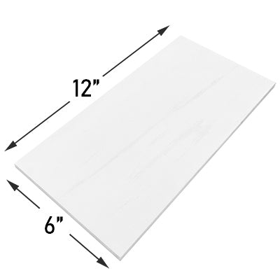 6x12 Bianco Dolomite Marble Subway Tile Polished