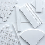 Bianco Dolomite Marble Bathroom Shower Corner Shelf Polished