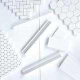 Bianco Dolomite Marble Crown Molding Honed