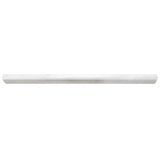 Bianco Dolomite Marble Bullnose Pencil Molding Polished