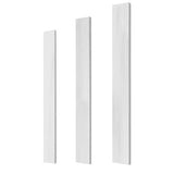 Bianco Dolomite Marble 6" x 72" Door Threshold Saddle Honed