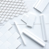 Bianco Dolomite Marble 2x4 Mosaic Tile Polished