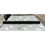 3/4 x 12 Black Granite Pen Molding Polished