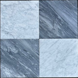 12x12 Bardiglio Italian Gray Marble, 3/8