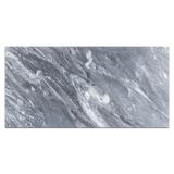 12x24, 3/8 Bardiglio Italian Gray Marble Tile