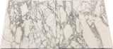 12x12, 3/8 Arabescato Deluxe Italian Marble Tile